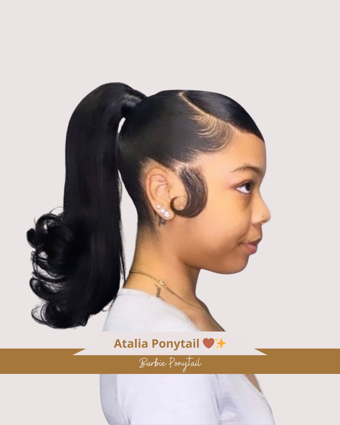 Atalia Ponytail 🤎✨