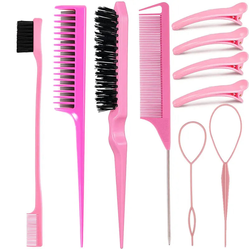 NN 10pcs Hair Styling Comb Set 🤎✨